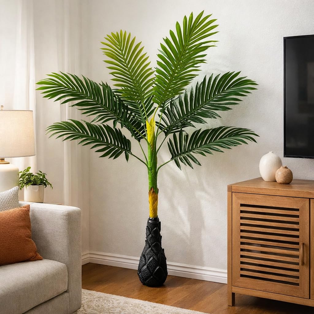 Akaar Artificial Palm Tree - Tropical Decor -1