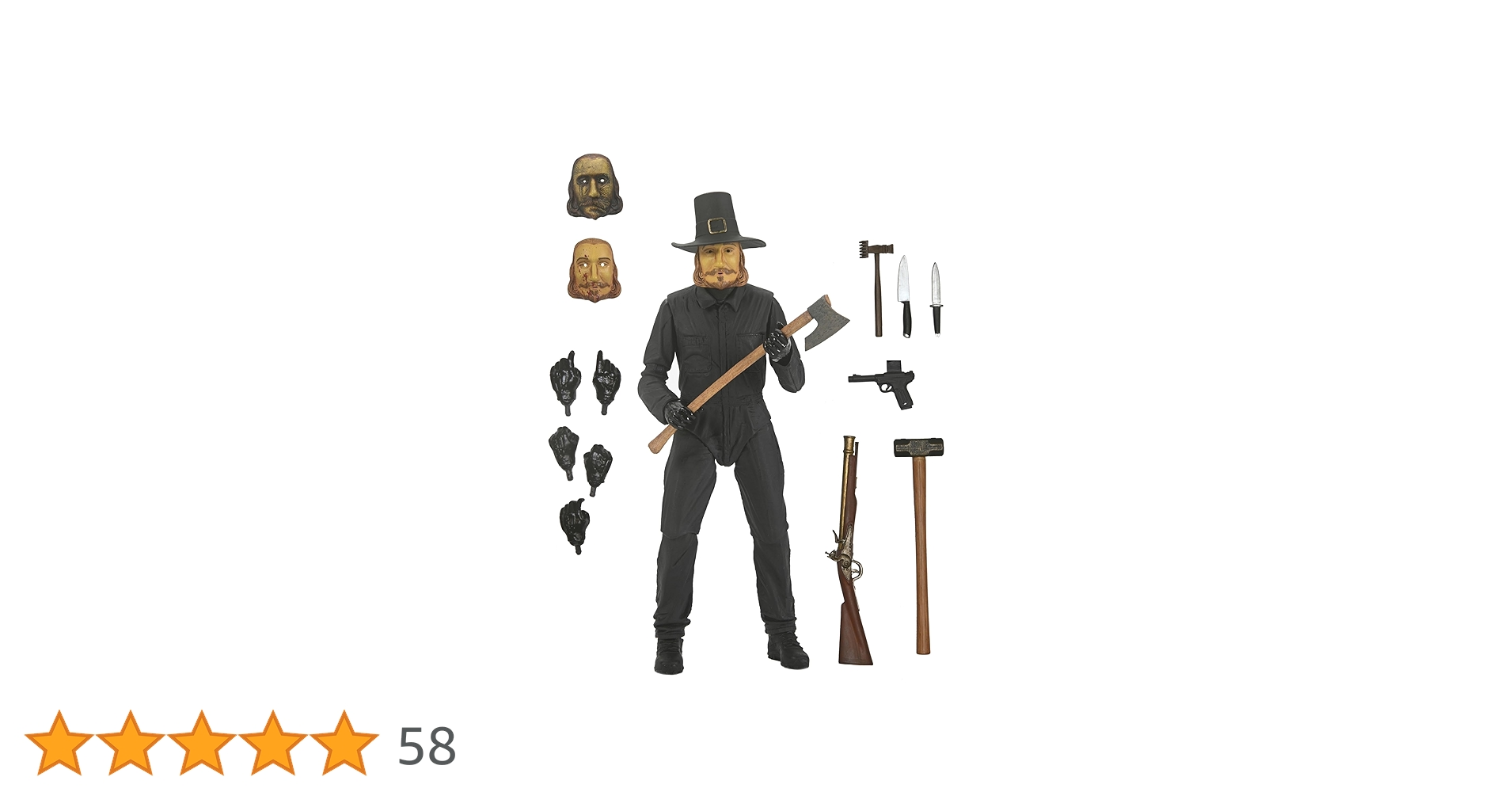 ネカNECA 感謝祭 ジョン・カーバー アクションフィギュア 新品 Amazon.co.jp: ネカ - 感謝祭 - 究極のジョン・カーバー 7インチ
