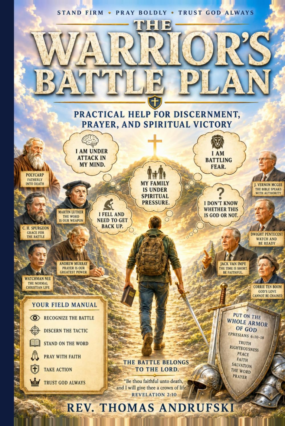 THE WARRIOR’S BATTLE PLAN: Practical Help for Discernment, Prayer, and Spiritual Victory A Christian Field Manual for Spiritual Warfare