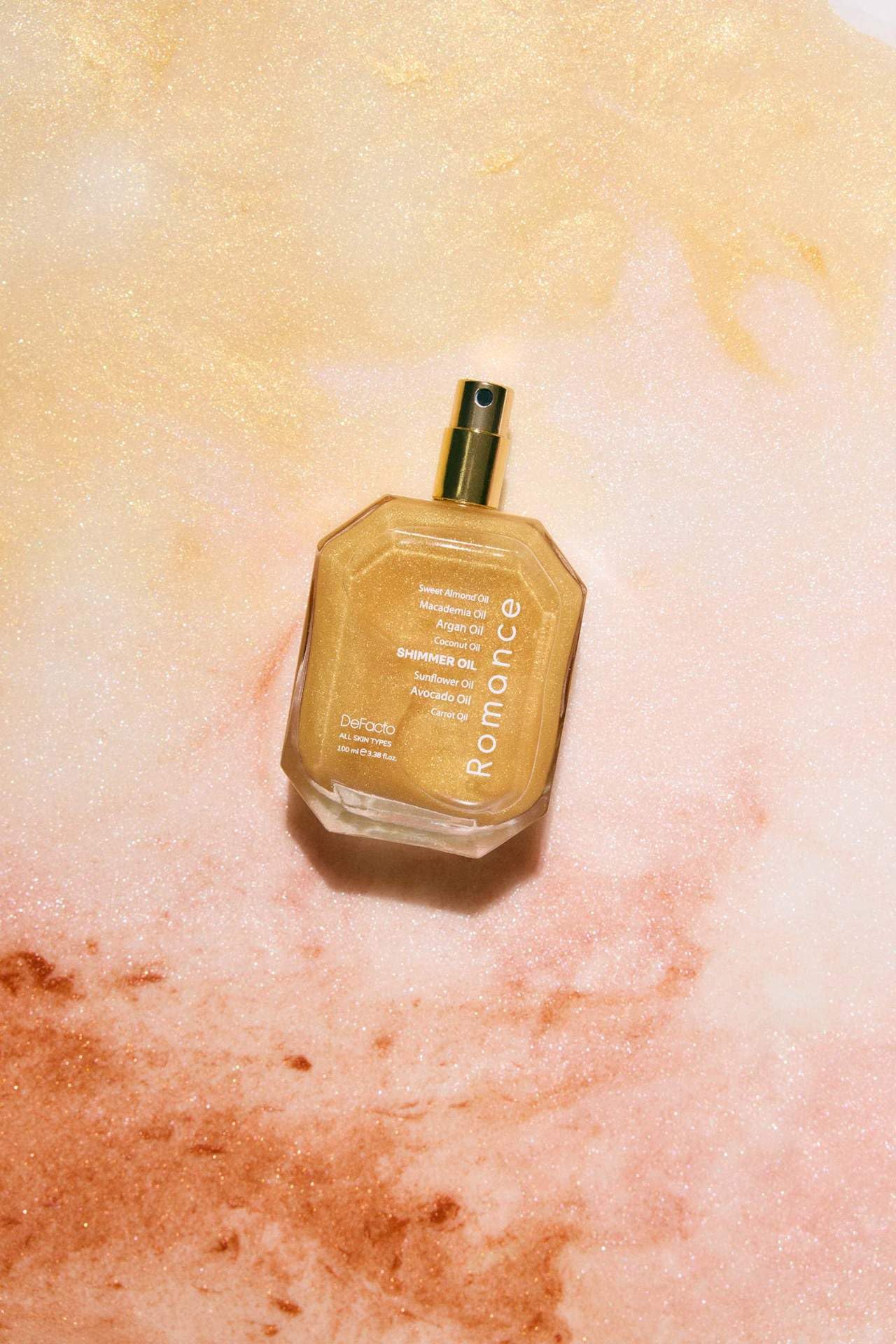 DeFacto Kadın Shimmer Romance Floral Fruity 100 ml Parıltılı Vücut Yağı, E9461AXNSGD1