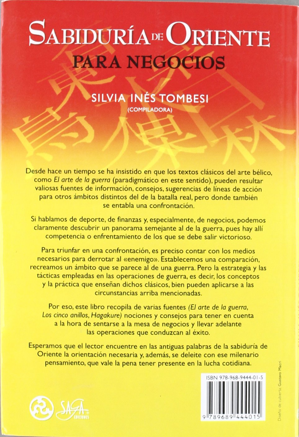 SABIDURIA DE ORIENTE PARA NEGOCIOS