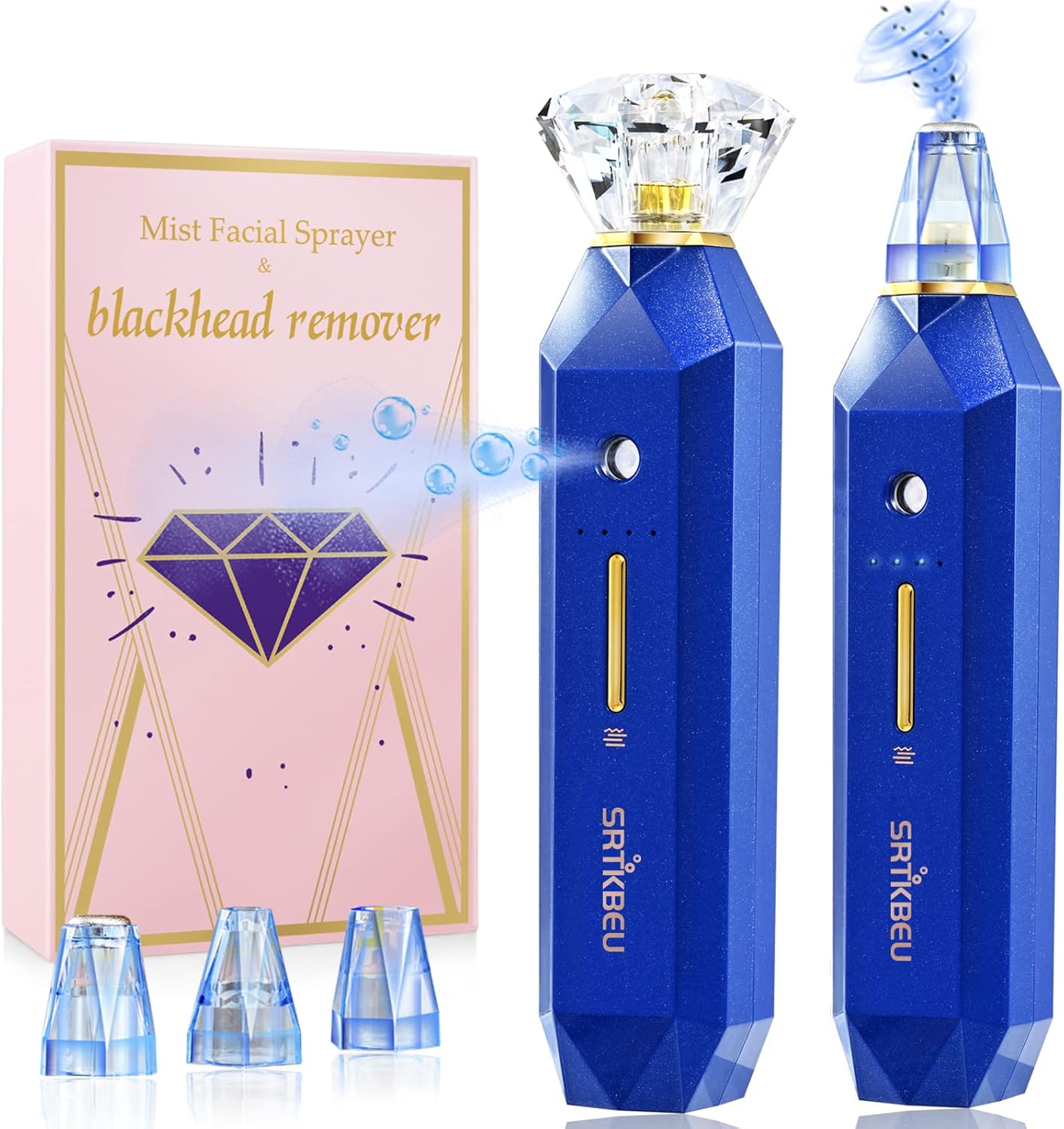 Multifunction Blackhead Remover Pore Vacuum,Upgraded Facial