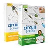 Circuit Scribe Basic Kit & Super Kit Bundle | 2X Circuit Drawing Conductive Ink Pens & 21 Modules | Learning & Education STEM Toy for Ages 8+