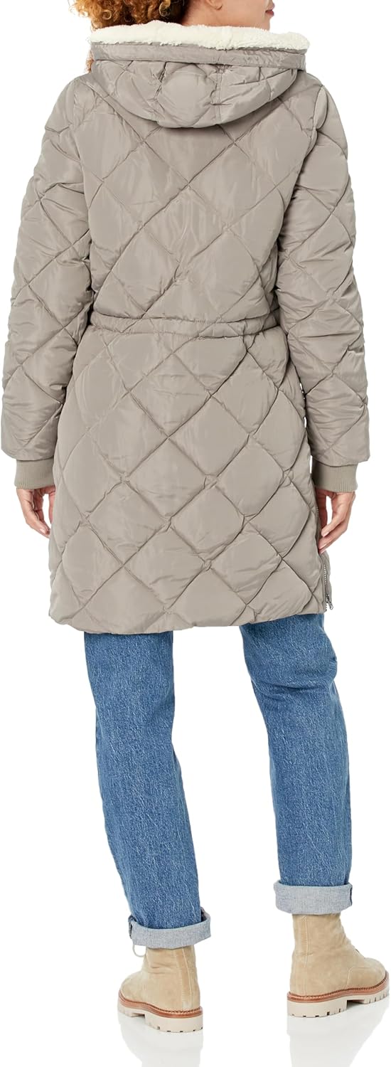 Lucky Brand womens Quilted Zip Front - Image 2
