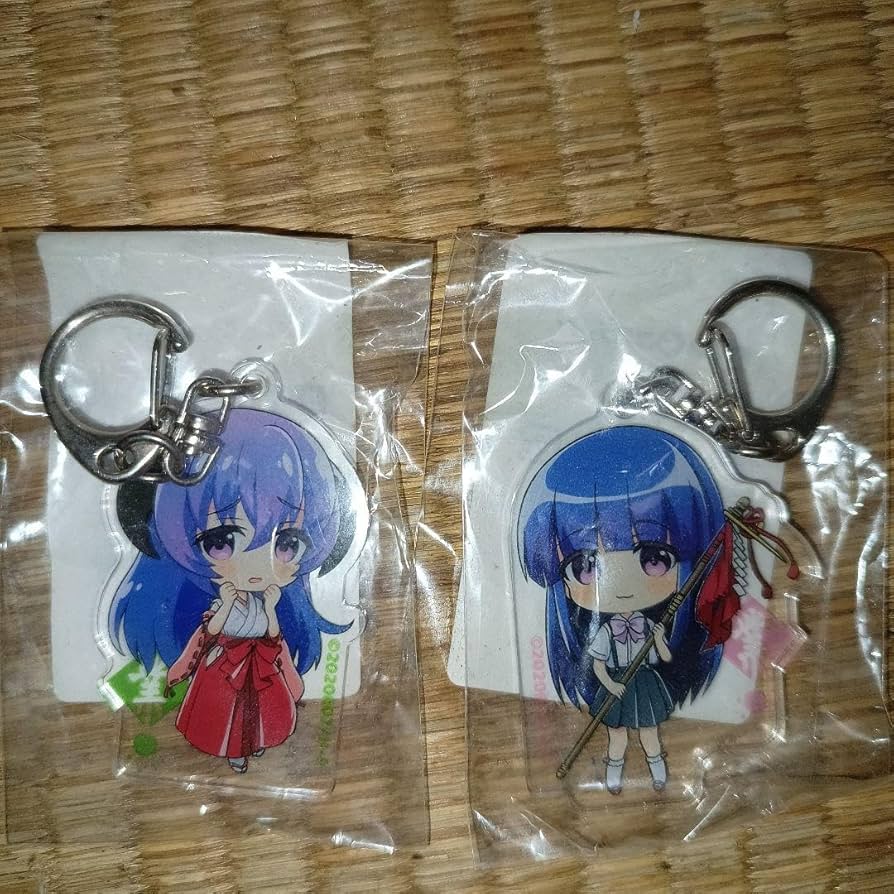 ひぐらしのなく頃に　暦　レナ　ラバーストラップ&アクリルキーホルダー 未開封 fit=scale-down,w=1200