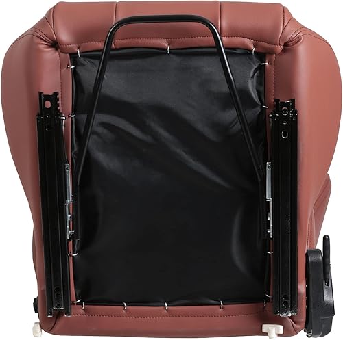 Miniatura 7 de Asientos ergonómicos de carreras de 2 piezas asientos ajustables de doble tobogán definitivo para juegos, asientos de juego de simulador de carreras