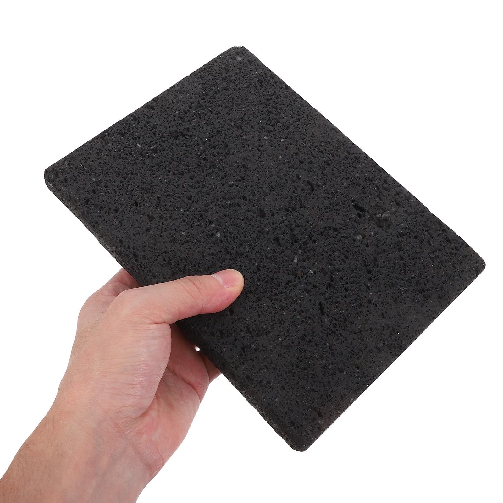 Piastra 20x15cm in Pietra Lavica Naturale per Barbecue Coreano Conserva i Sapori Puri, Facile da Pulire, per Grigliate Indoor e Picnic Outdoor