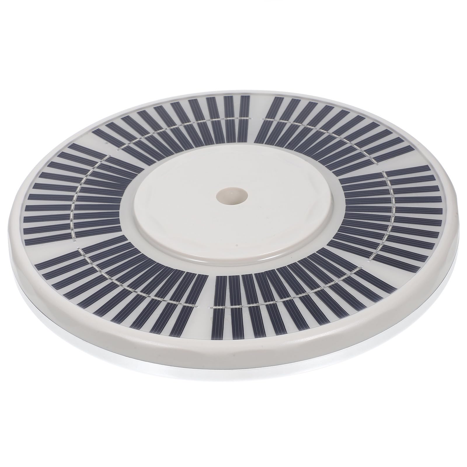 Lampe Solaire pour Mât de Drapeau Batterie 2500 Mah, 48 LED Blanches
