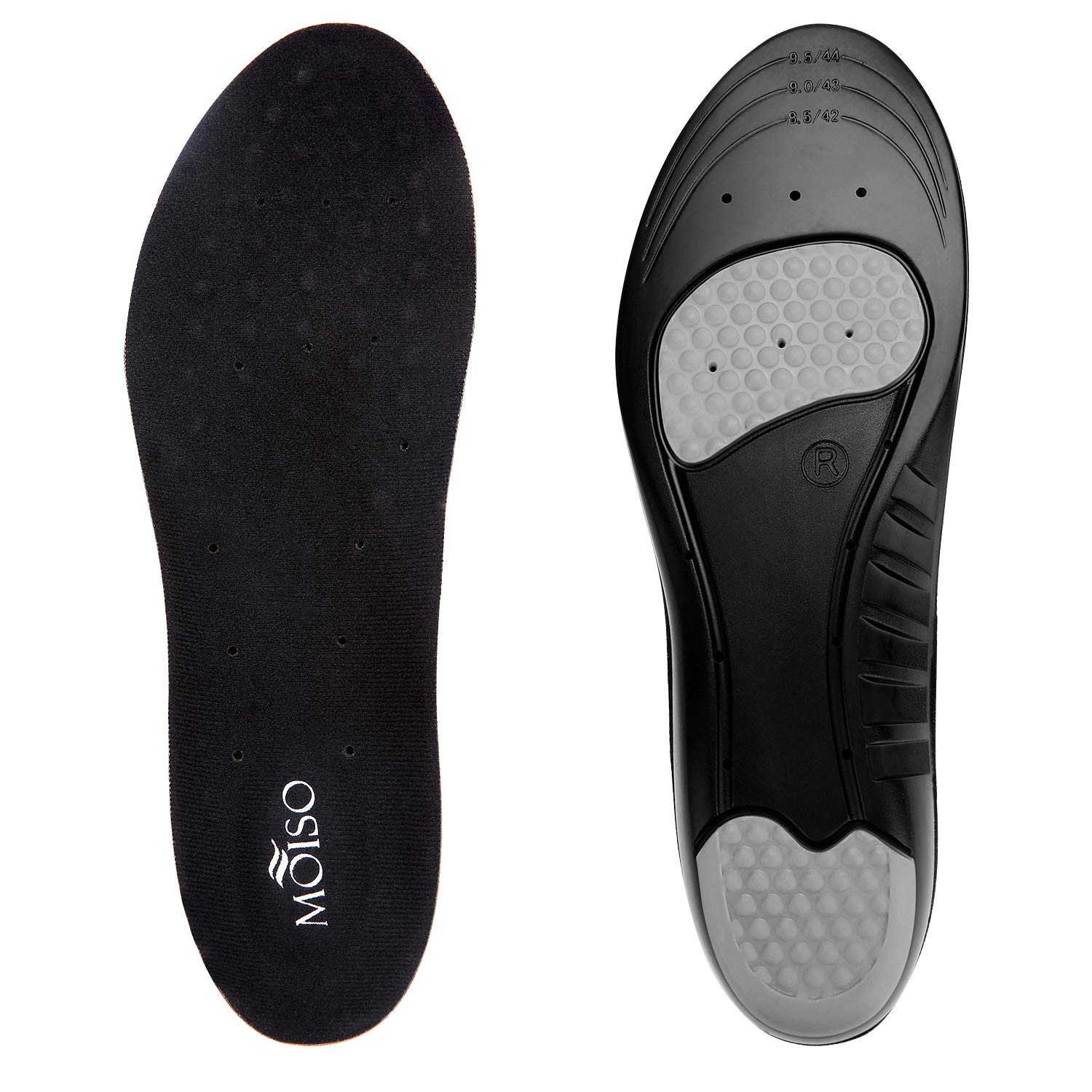 MOISO Memory Foam Orthotic Insoles