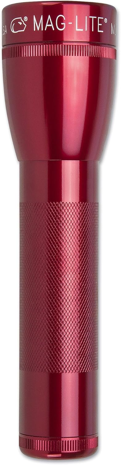 MagLite 2C Cell Flash Light, Red