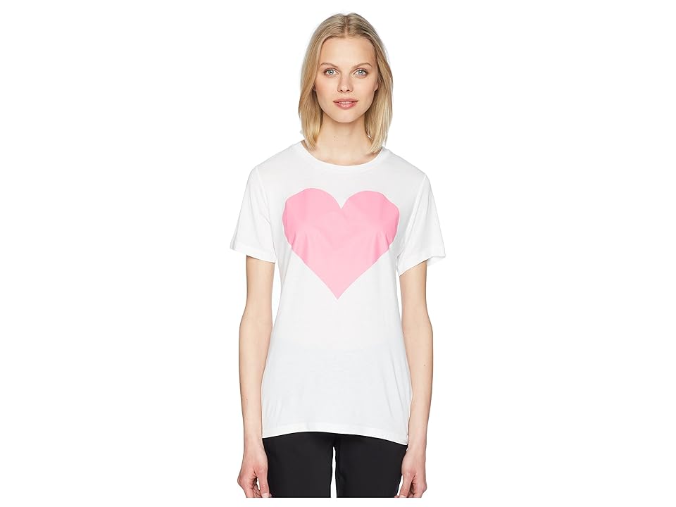 

Prabal Gurung Printed Heart Tee (Peony) Women's T Shirt