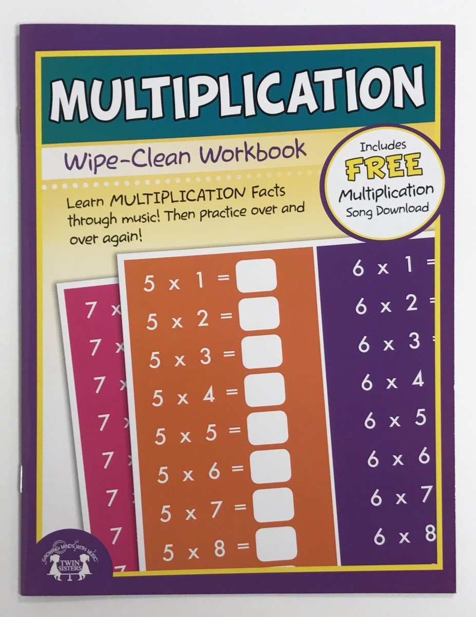 Multplication Wipe-Clean Wkbk