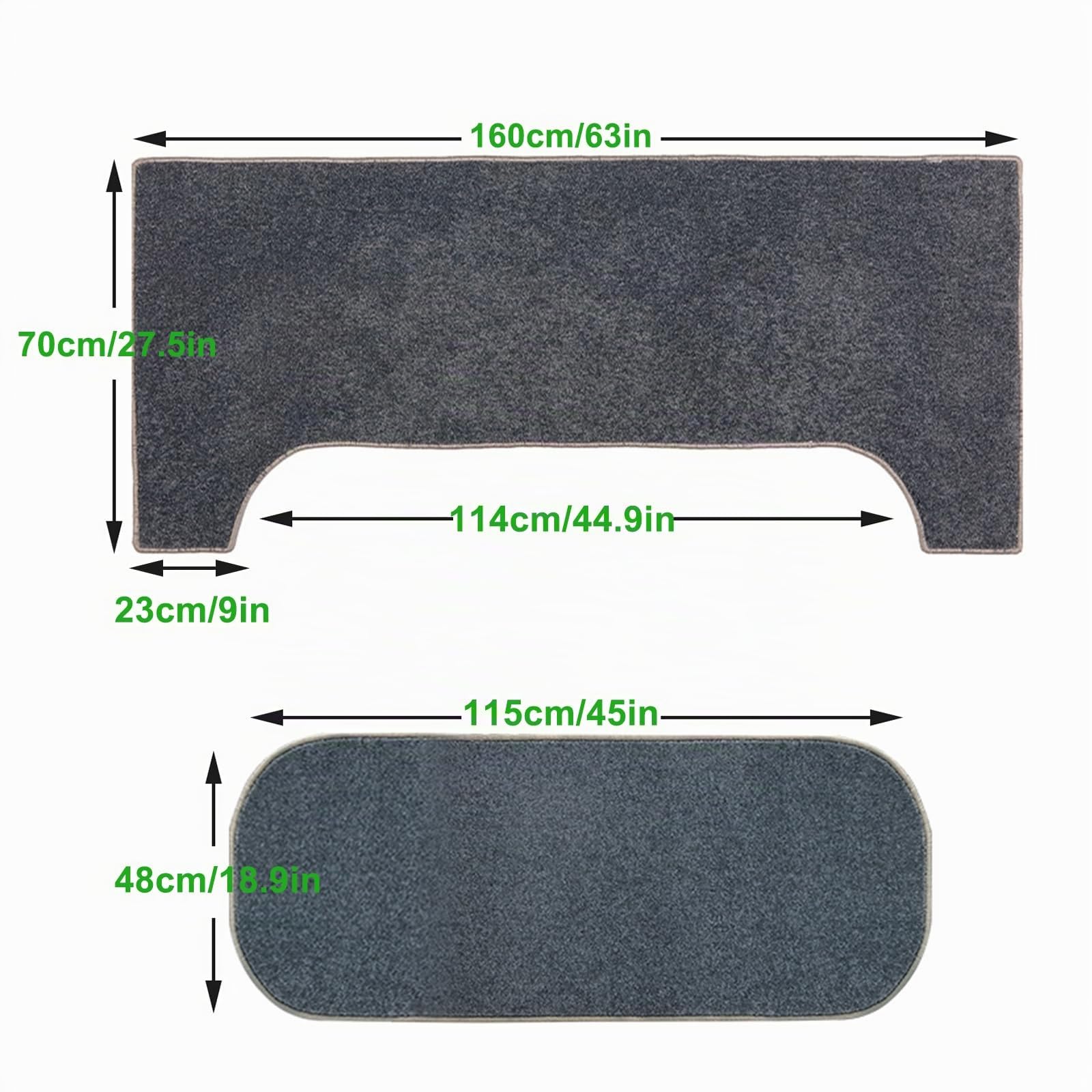 Alfombra de Insonorización for Piano, Alfombra para Vertical Piano, Protector de Alfombra de Piano Vertical Alfombra Antideslizante Alfombrilla Absorbente Manta Insonoriz(Navy)