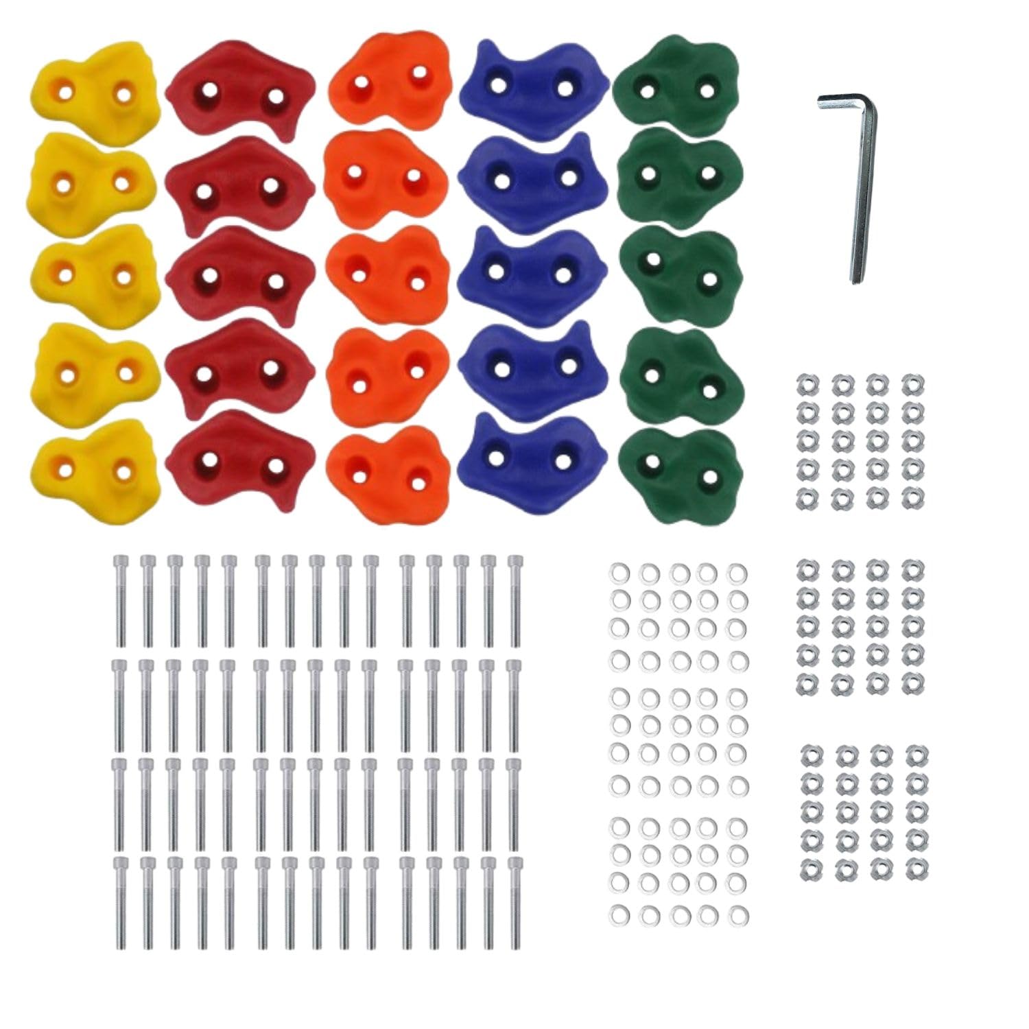 See full amazon price history chart for CHARMING TREASURES Multisize Rock Climbing Holds Play Set for Kids, Adult Wall Climbing Stone for DIY Children Playground Wall/Wood Block (Pack of 30) CHARMING TREASURES Multisize Rock Climbing Holds Play Set for Kids, Adult Wall Climbing Stone for DIY Children Playground Wall/Wood Block (Pack of 30) (B0CYWYZHB9) Amazon Price History, Amazon Price Tracker
