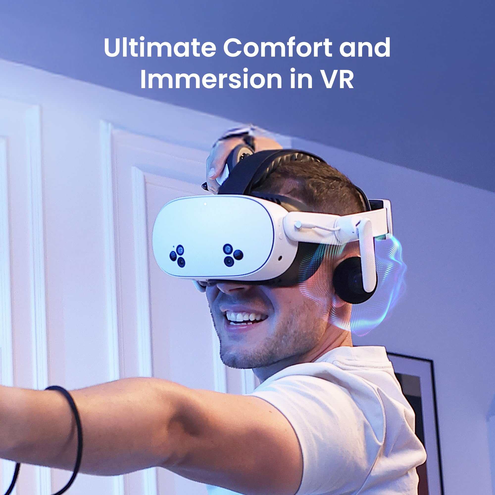 KIWI Design Audio Head Strap for Meta/Oculus Quest 3/3S - Dettaglio