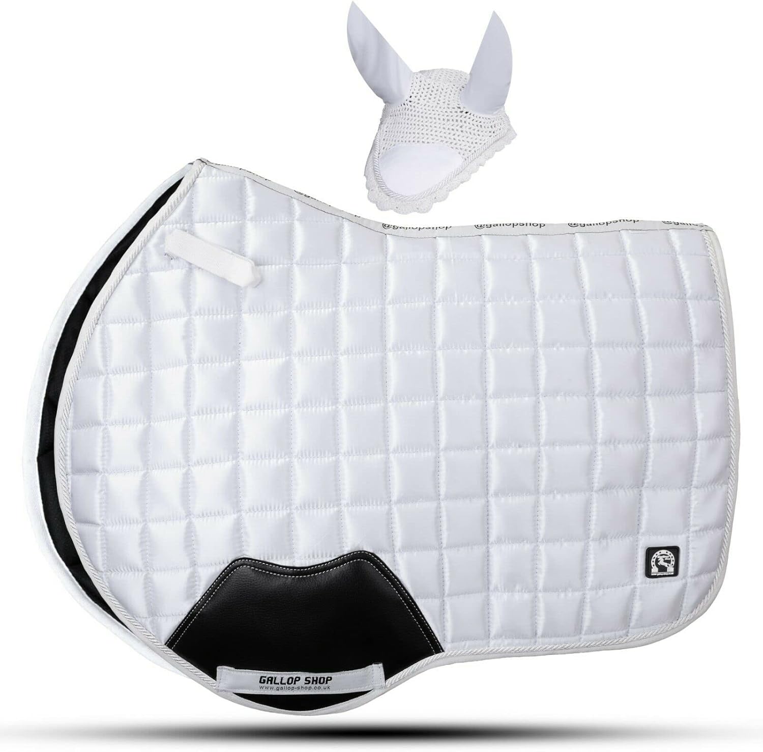Gallop Shop Glow Satin Jumping Pro Numnah Cloth/Horse Saddle Pad