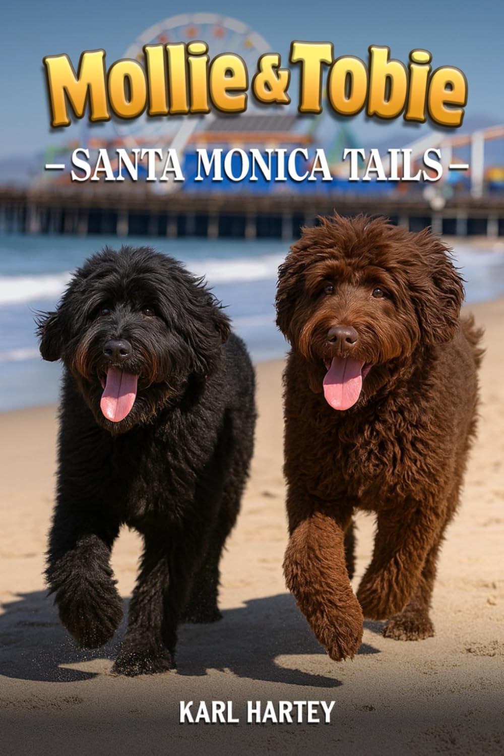Mollie and Tobie Santa Monica Tails: The west coast adventures (Mollie and Tobies adventures ,)