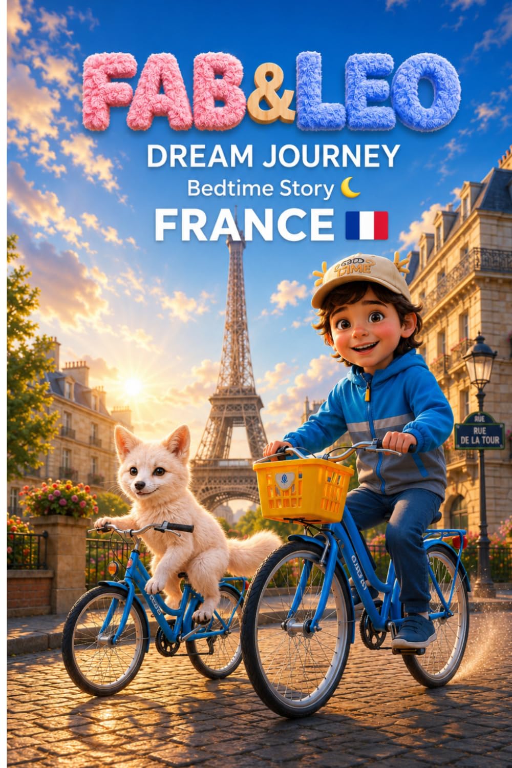 Fab & Leo’s Dream Journey to France: A Magical Bedtime Adventure Through Paris, Lavender Fields, Castles, and the Wonders of France: 2 (Fab & Leo’s Dream Journey Series)