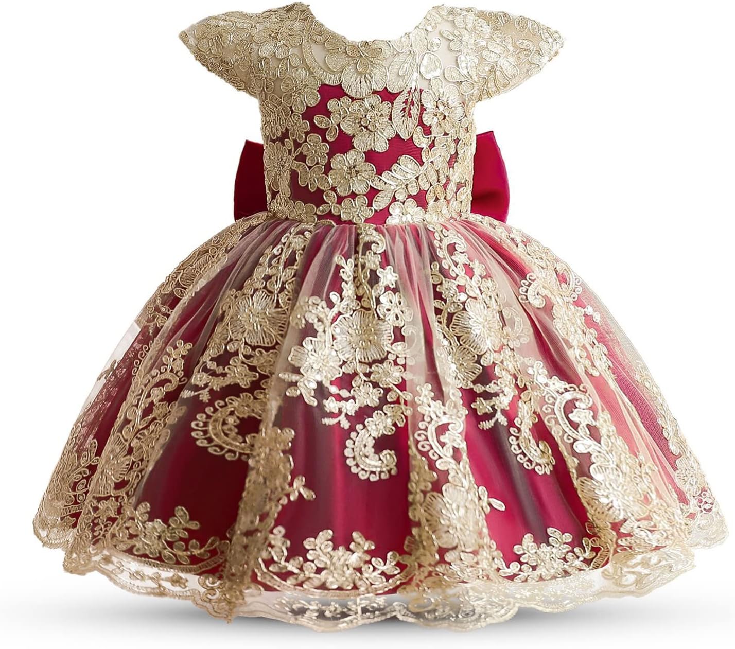 Toddler Baby Girls Princess Tutu Dress – Birthday Party Tulle Dress For Special Occasions