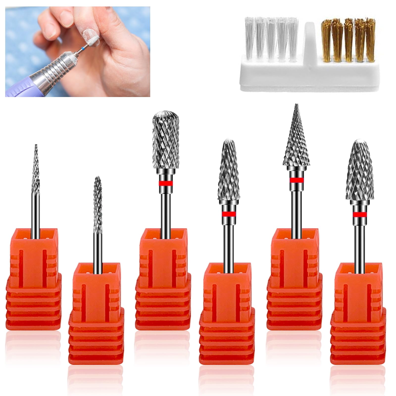 Yonico Set Di 2 Frese Per Telai Di Ante Armadio - Profilo Ogee Con Gambo 1/2'' - Punta In Carburo Di Tungsteno Per Legno - Modello 12271 - 2