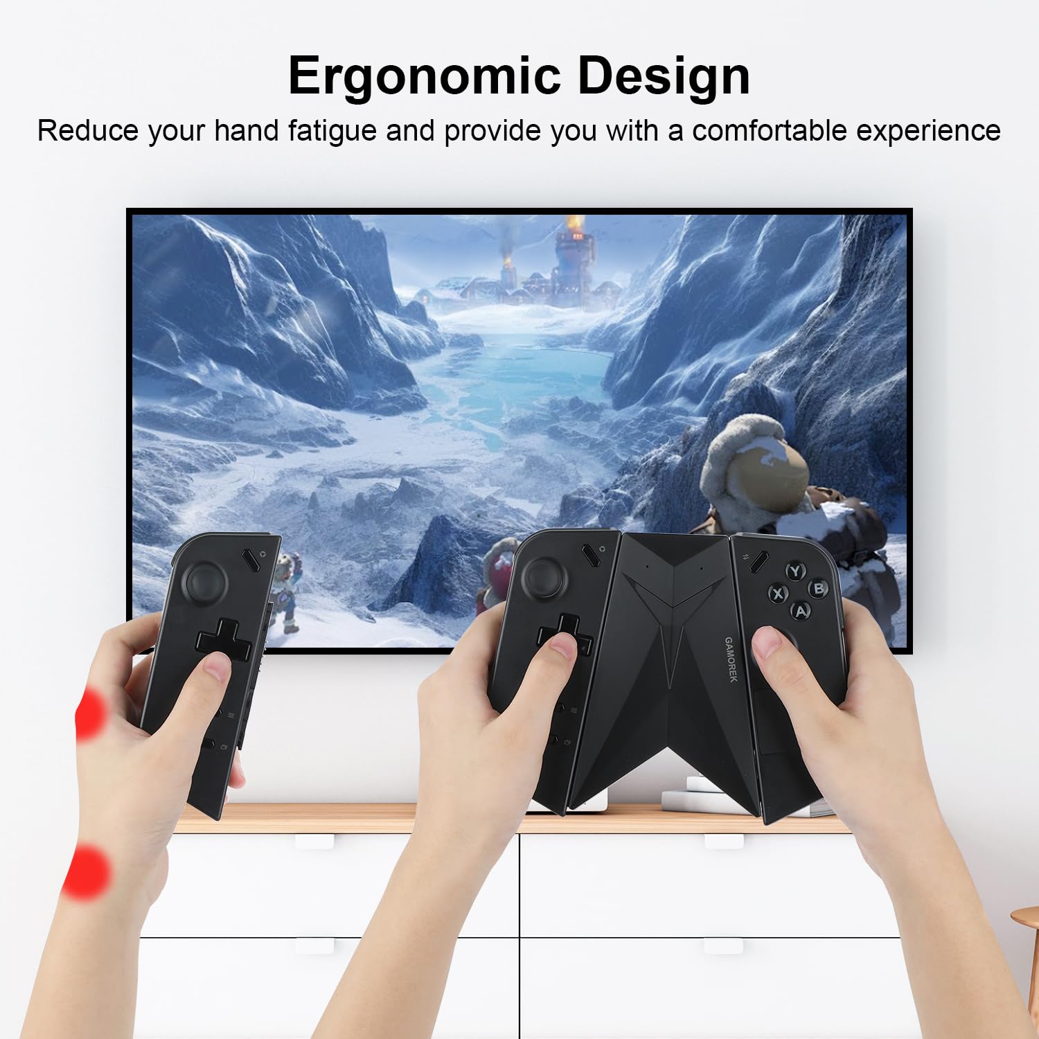 Gamorek Conector de controladores compatible con accesorios Lenovo Legion Go