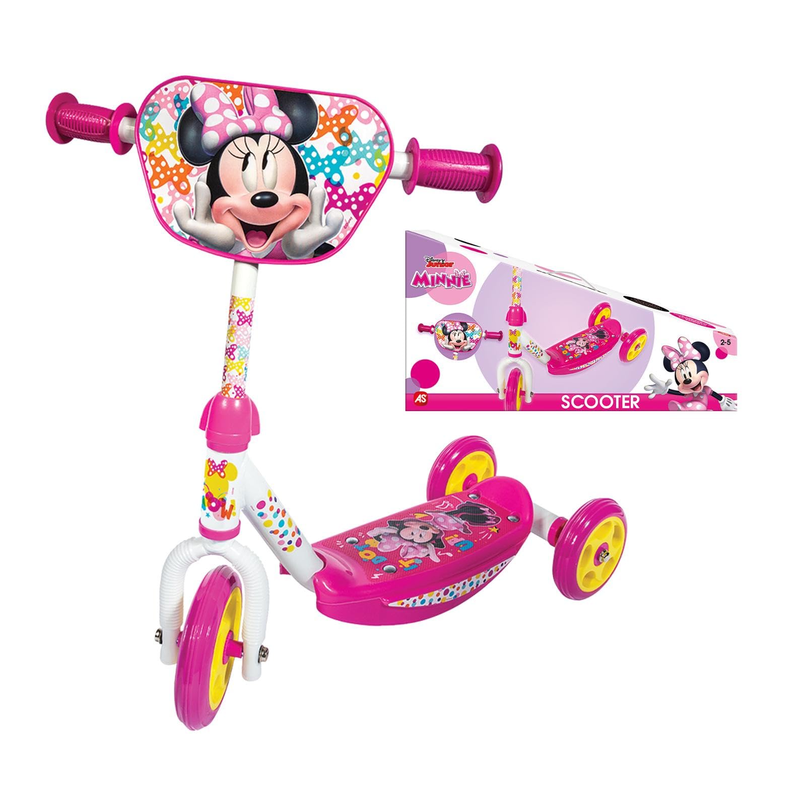 Rocco Giocattoli Monopattino 3 Ruote Minnie, misto, taglia unica