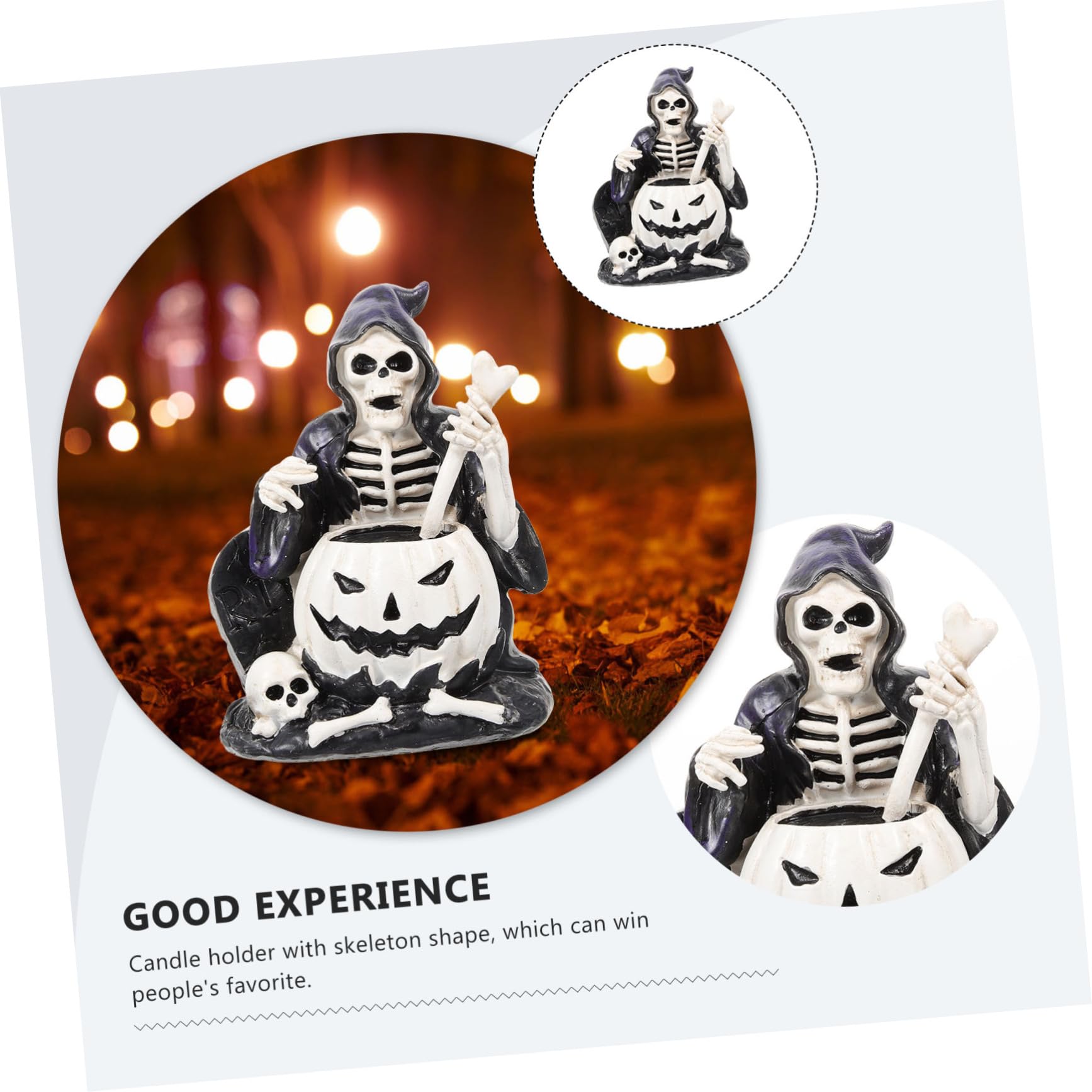 Gatuida 5pezzi Decorazione Scheletro Per Halloween Spettrale Per Uffici e Accessorio Per Inquietanti e Scene