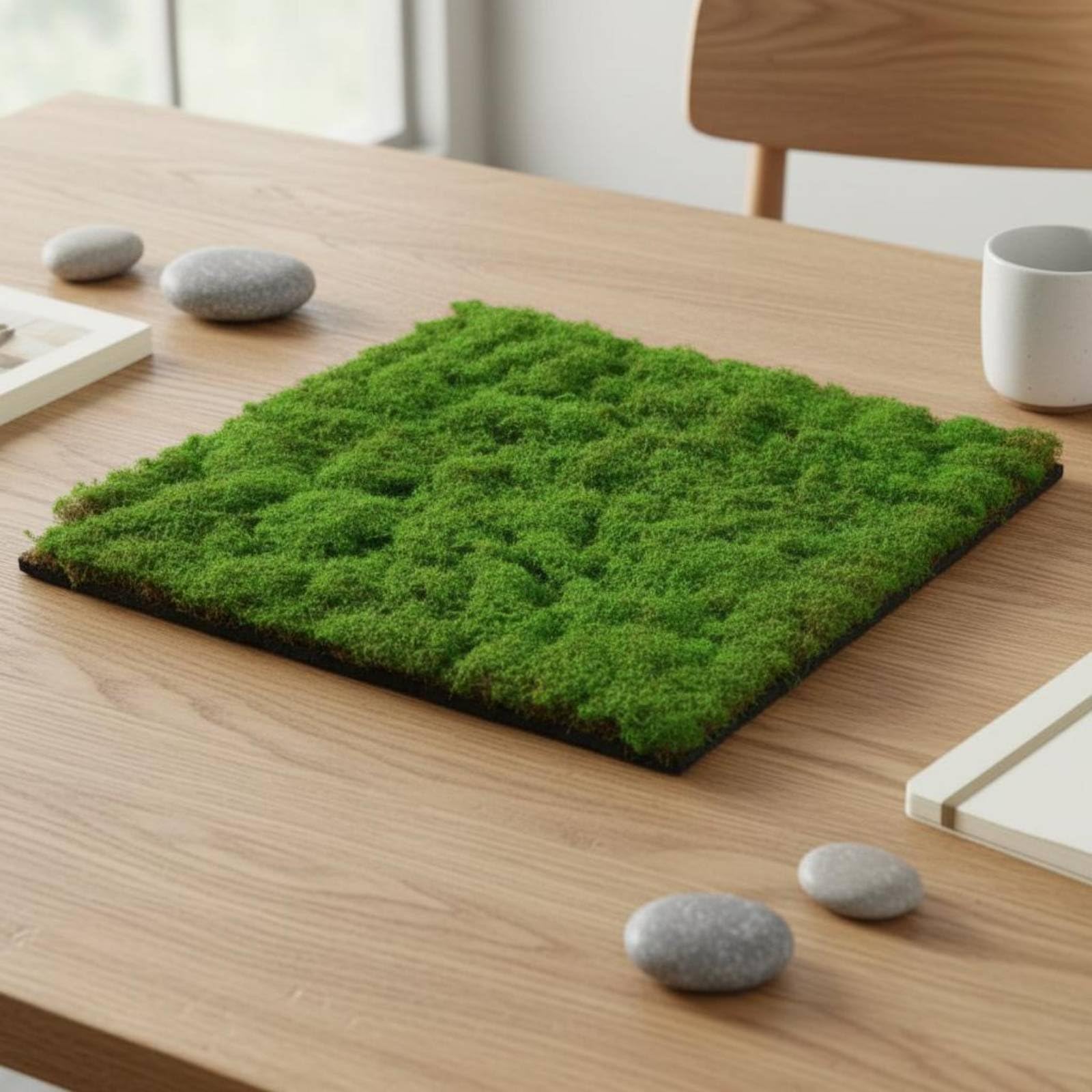Panneau Décoratif Verdure Simulée en Mousse Flexible Aspect Naturel pour Décorations Miniatures Scènes Maqutes Adapté à, 1m X 2m, Style to 10