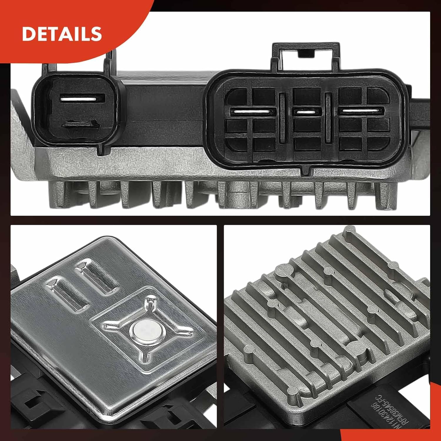A-Premium Engine Radiator Cooling Fan Control Module Compatible with Volvo XC60, S60, XC70, S80, V40, V70 & Ford Galaxy, Mondeo, S-Max & Jaguar X-Type & Land Rover Freelander, Range Rover Evoque