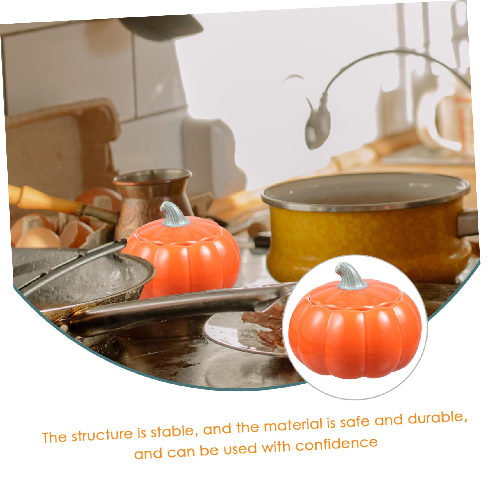 Amazon｜YARNOW 陶器 かぼちゃ 壷 パラ 飴 かぼちゃ チップ 器