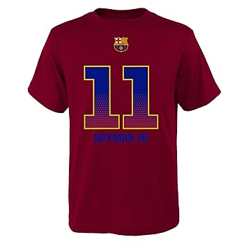 FC Barcelona Neymar JR Name & #11 Youth T-Shirt Size SM-XL