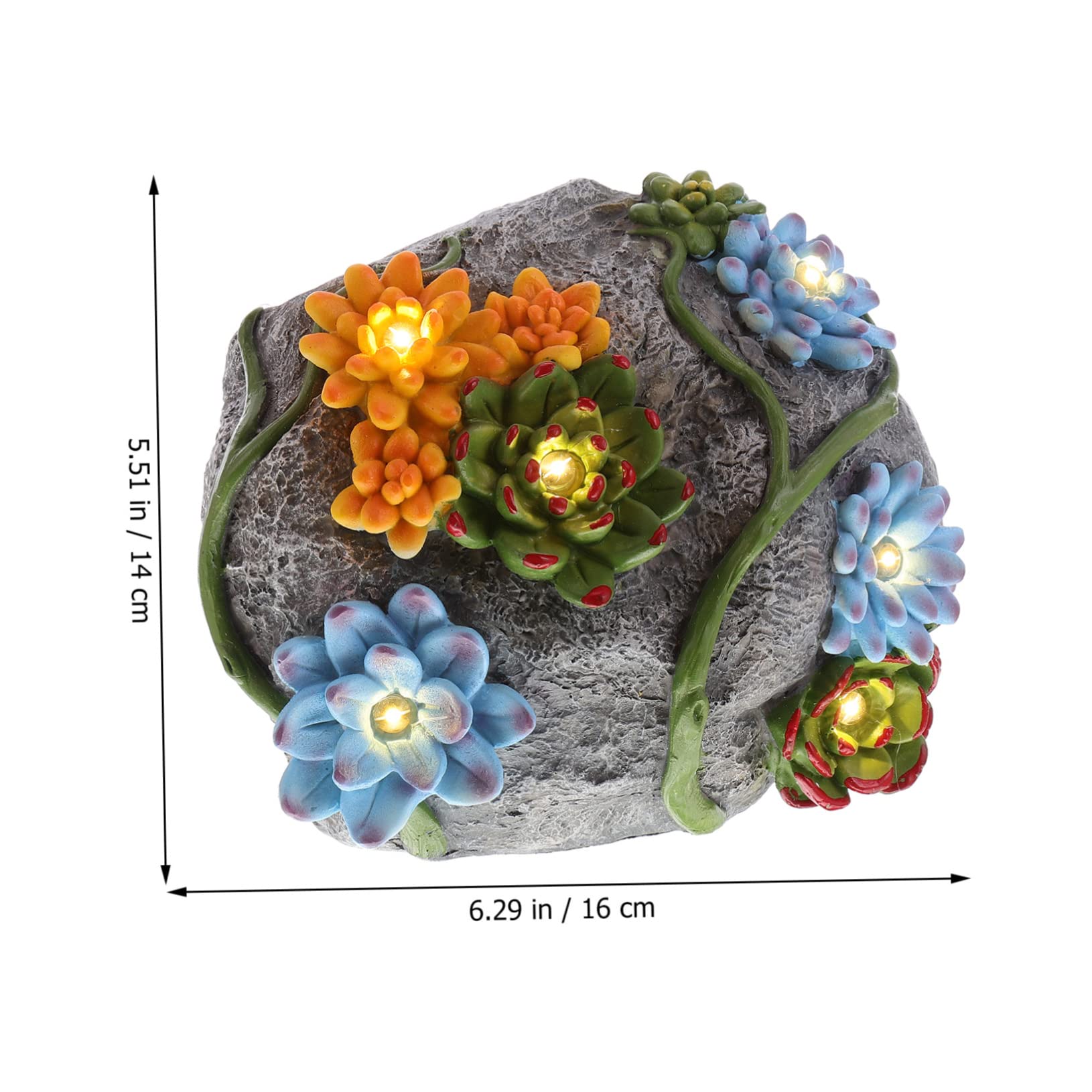 CIYODO Elegant Solar Stone Lamp Decorative Garden Decor Outdoor Solar Lanterns Quality Assurance