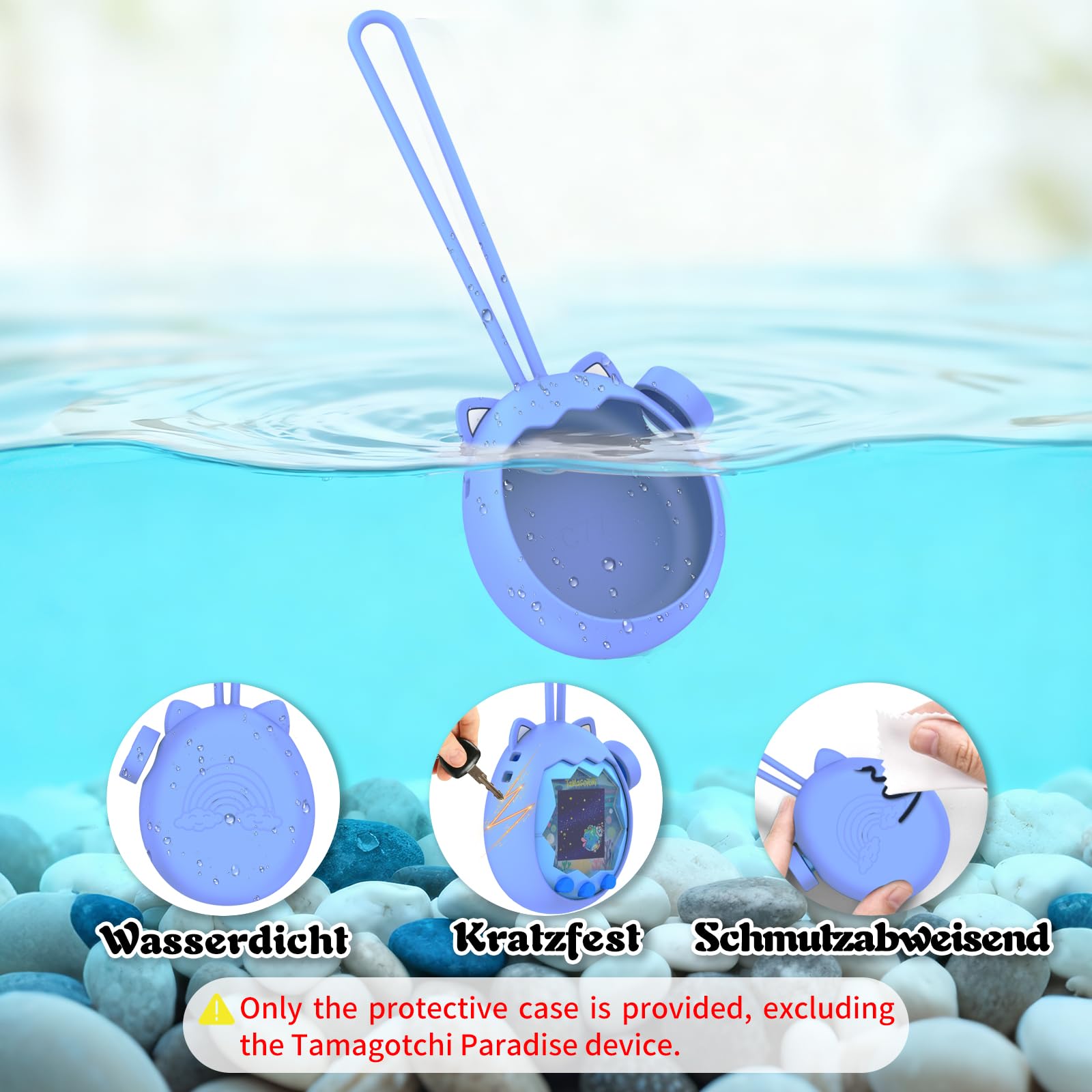 Funda De Silicona Con Cordón Para Tamagotchi Pix Electronic | Meses sin interés Funda De Silicona Con Cordón Para Tamagotchi Pix Electronic | Meses sin interés