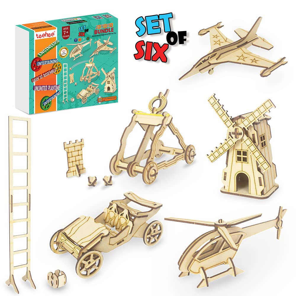 Joyous Bundle DIY STEM Kit Fun Toys for Boys and Girls Model Making Building Toys Birthday Gifts for Boys & Girls Made in India