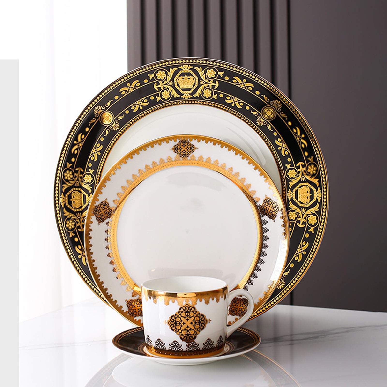 　Bone China Amazon.com | Bone China Dinnerware, 20PC Set, Service for 4