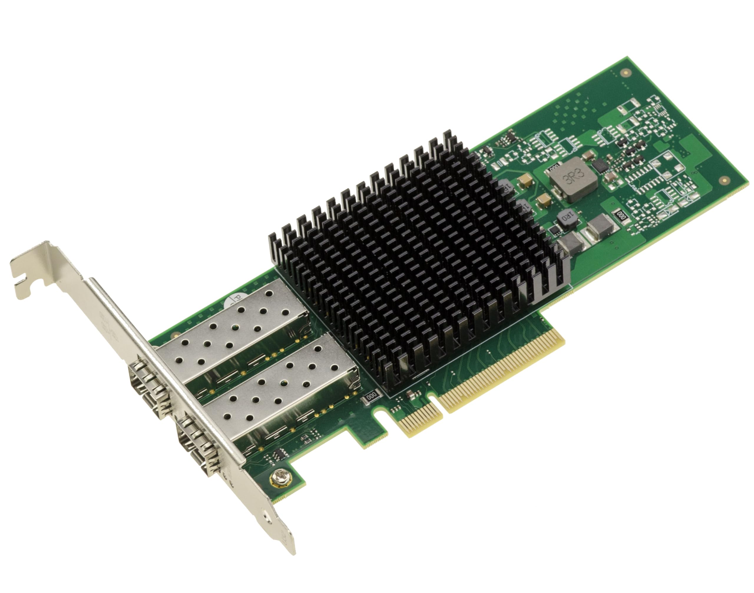 KALEA-INFORMATIQUE Broadcom BCM57414 2 Port 10G SFP+ or 25G SFP28 Ethernet LAN Network PCIe Controller Card