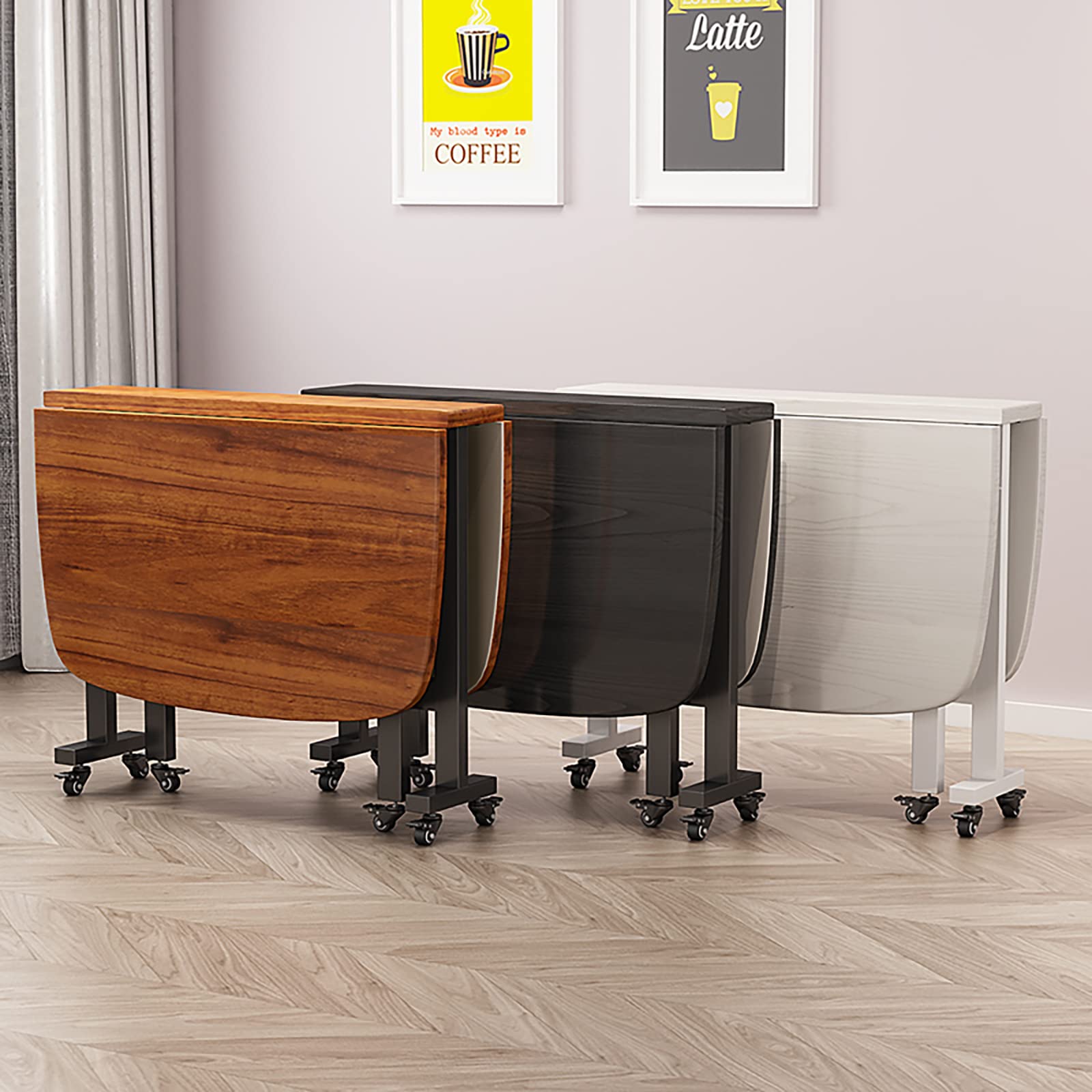 木製拡張ダイニングテーブル Amazon｜折りたたみダイニングテーブルセット、木製拡張可能な