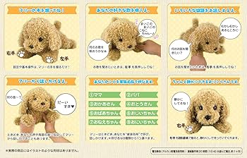 タカラトミーアーツ　 お歌とお話し大好き♪おりこうマリー タカラトミーアーツ ぬいぐるみ 犬 ヒーリングパートナー お歌とお話し