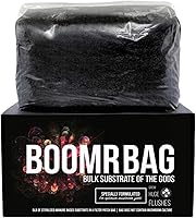 North Spore Boomr Bag 5 lb Sterile Manure Mushroom Substrate - Max Yield Formula for Dung-Loving Mushrooms, Made in USA