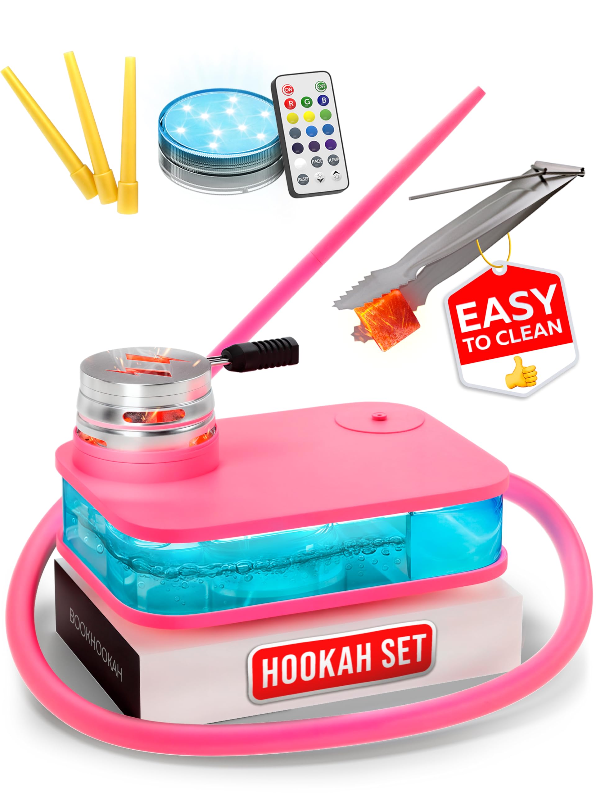 M. ROSENFELD Hookah Coal Burner - Red Burner For Hookah