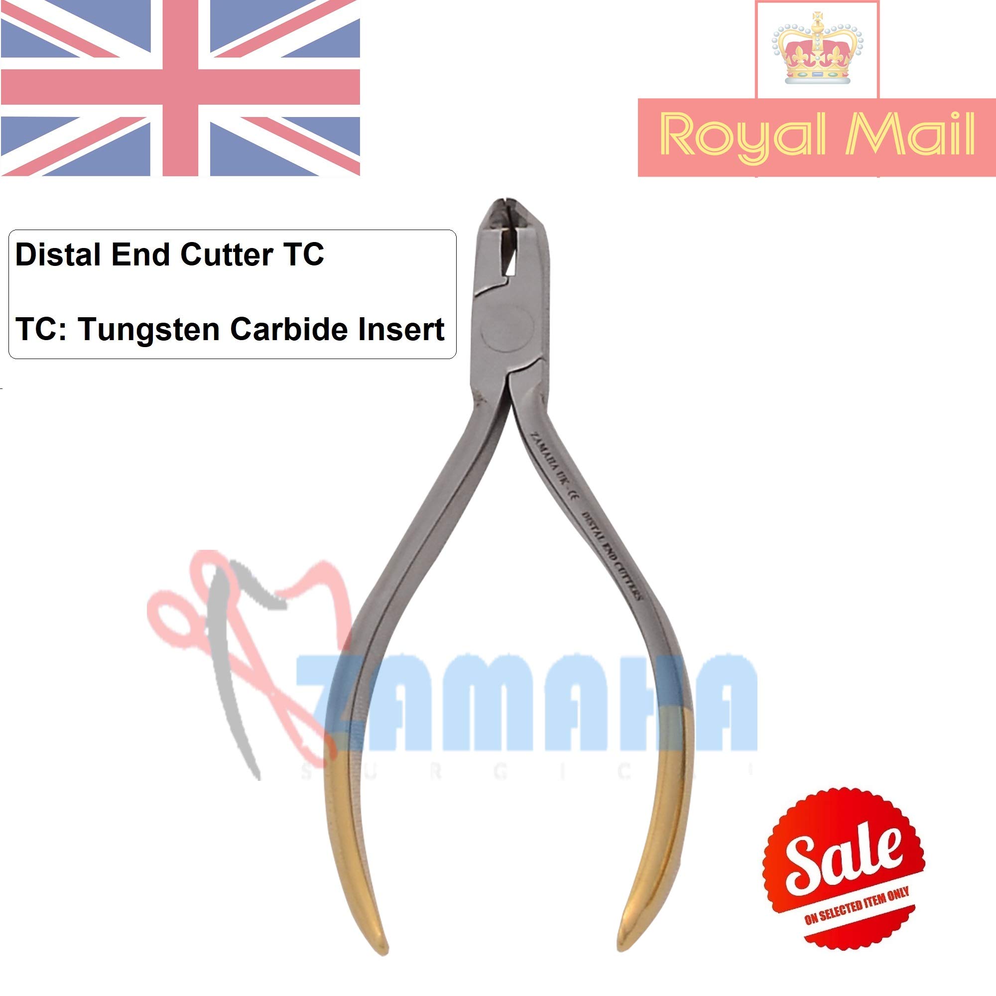 Buy ZamahaUK Professional Clinical Distal End Cutter with Cut and Hold