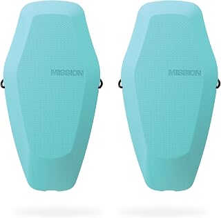 MISSION Boat Gear Ronin PWC Fenders 2 Pack, Jet Ski Bumpers for Docking, Premium Jet Ski Fenders with Secure Rub Rail Grip and Knotless Strap System, Non Marking Marine Foam Dock Bumpers