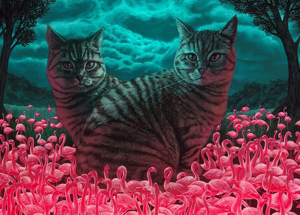 Catbird Seat: A Jigsaw Puzzle by Casey Weldon