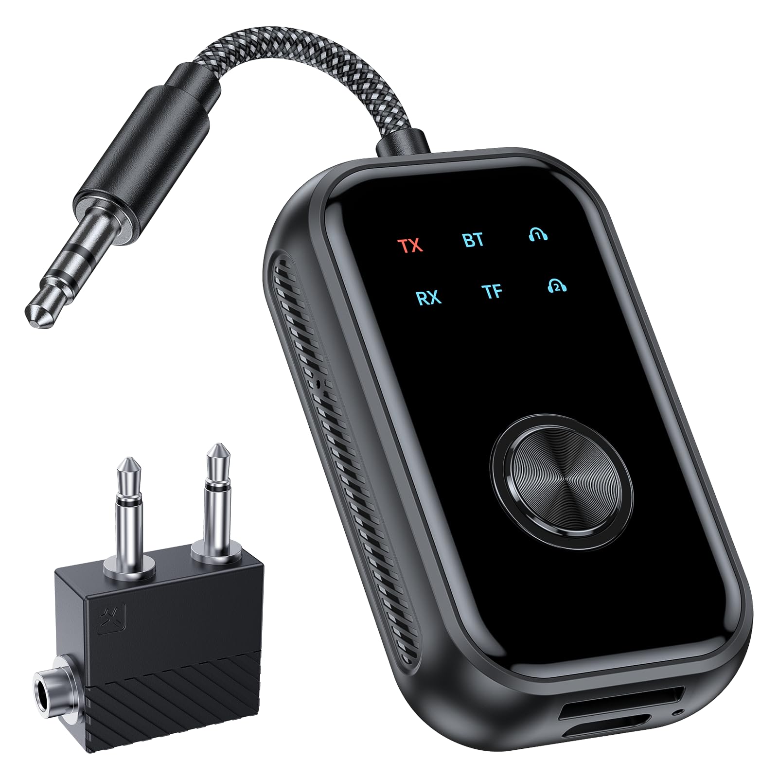Amazon | STDRIVO Bluetooth 5.4 トランスミッター ＆ レシーバー 2台