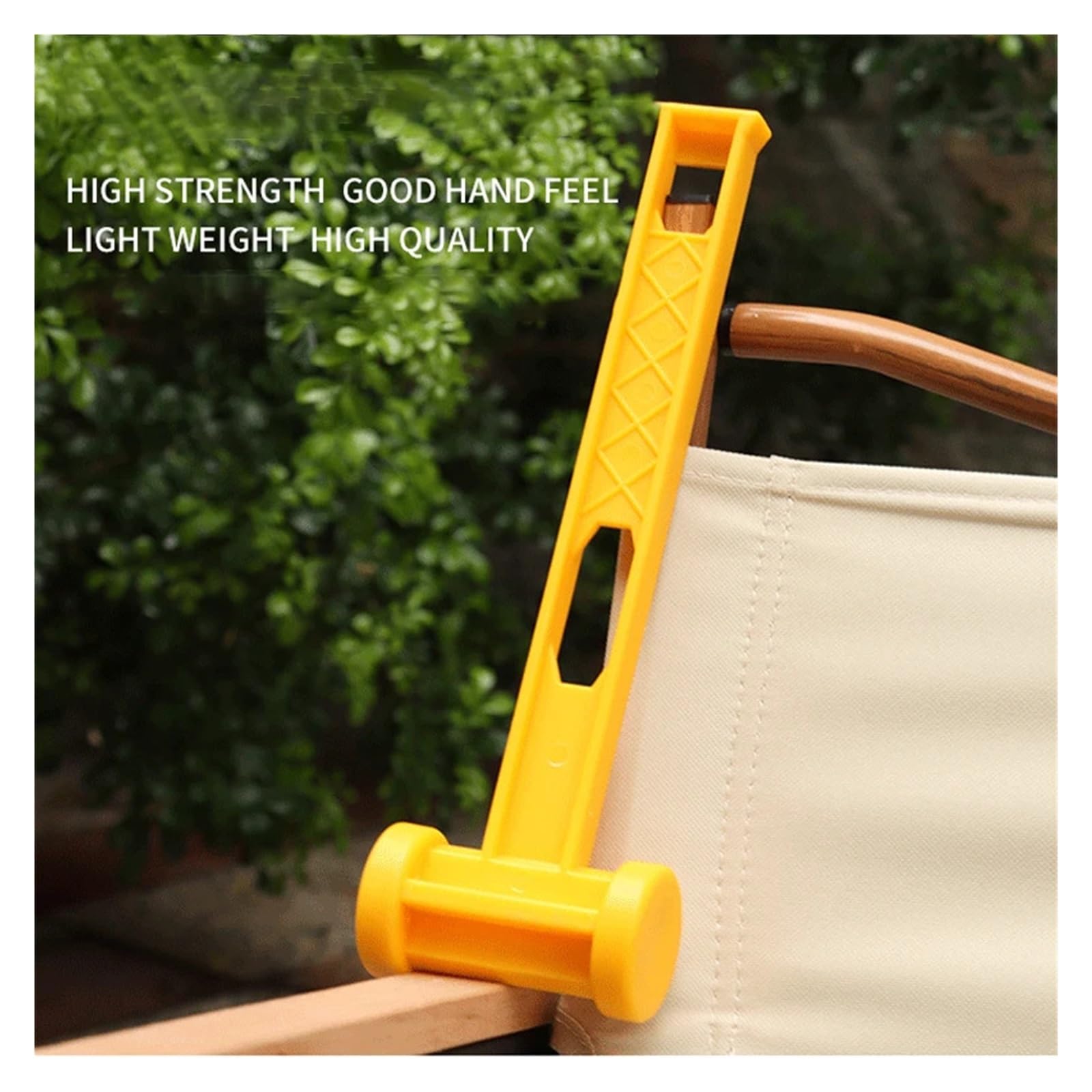 Martello Gomma Martello da esterno PE leggero portatile da campeggio tenda da soffitto estrattore di chiodi da terra attrezzatura da campeggio attrezzatura da escursionismo utensili manuali