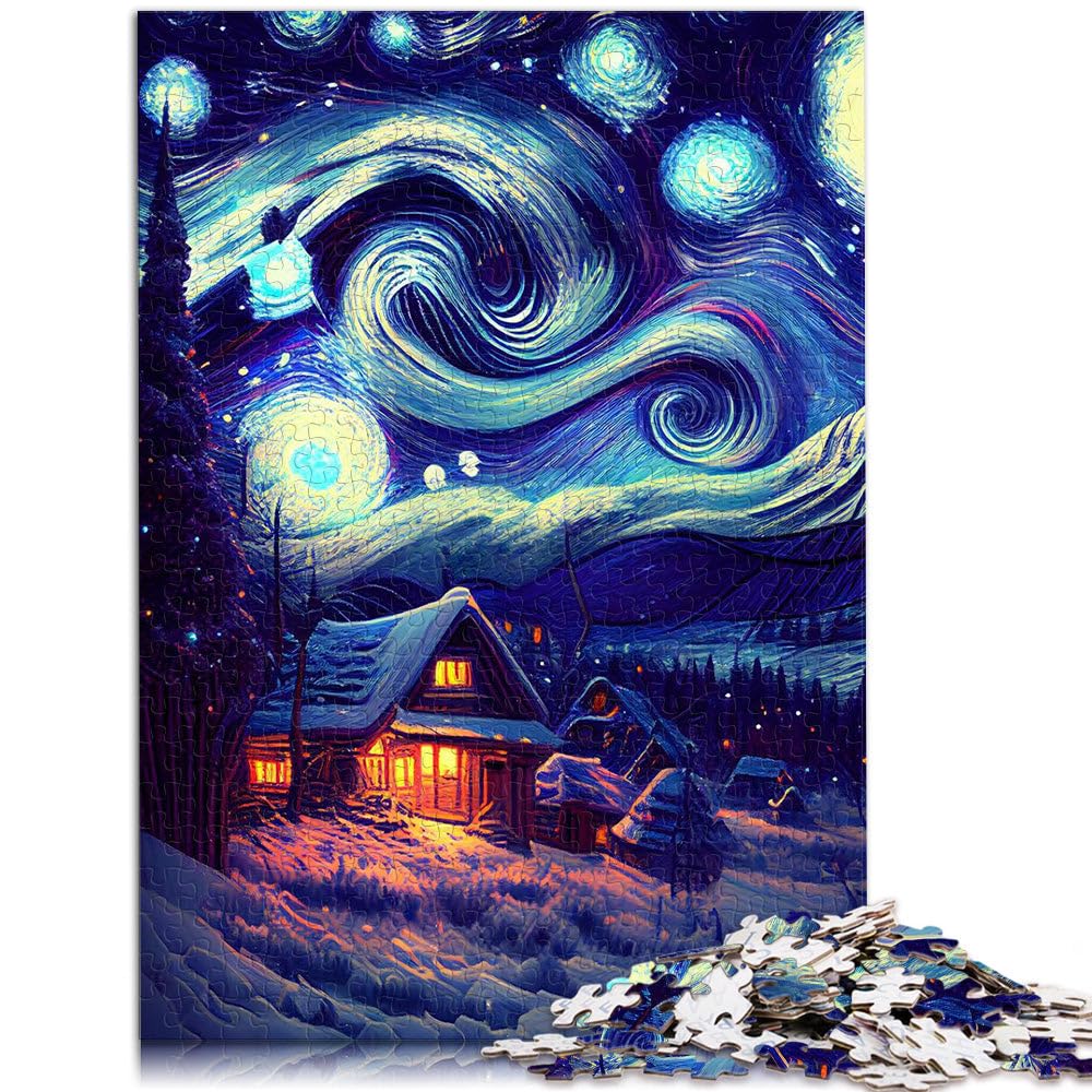 Impossible l'univers de la Nuit étoilée Puzzles de 2000 pièces pour Adolescents 70x100cm Cadeaux d'anniversaire pour Les 14 Ans et Plus