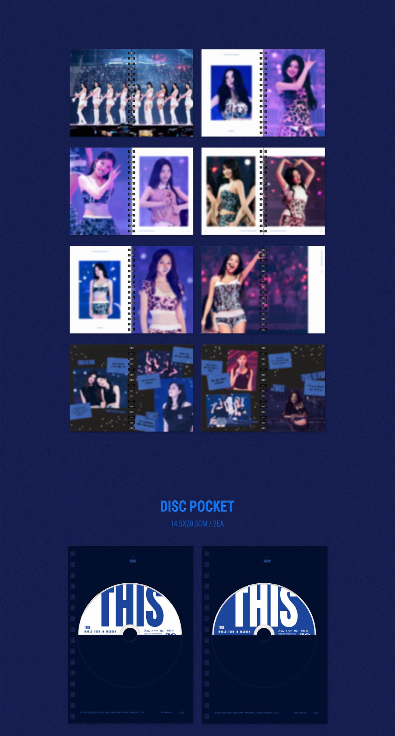 TWICE THIS IS FOR 6th World Tour in Incheon DVD Version with