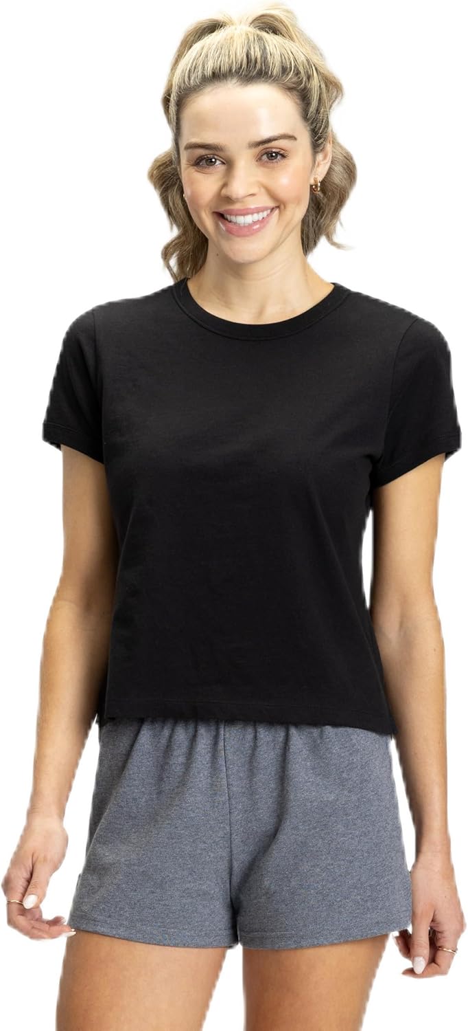 Soffe Women's Womens Ringer Tee