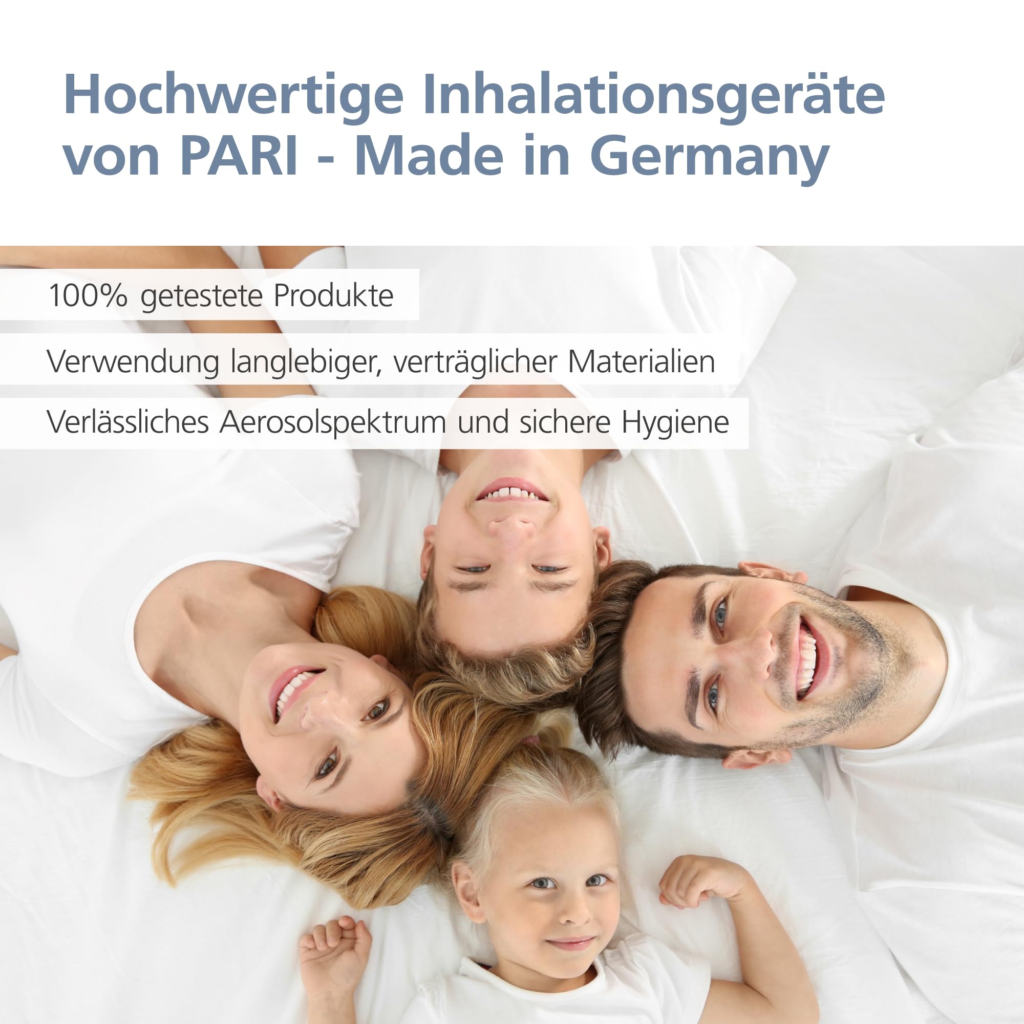 PARI BOY® free – Mobiles Inhalationsgerät für die ganze Familie | "inkl. tragbarem Membranvernebler, PARI SMARTMASK Baby, Mundstück, Steckernetzteil, Membranreinigungshilfe und Tragetasche"