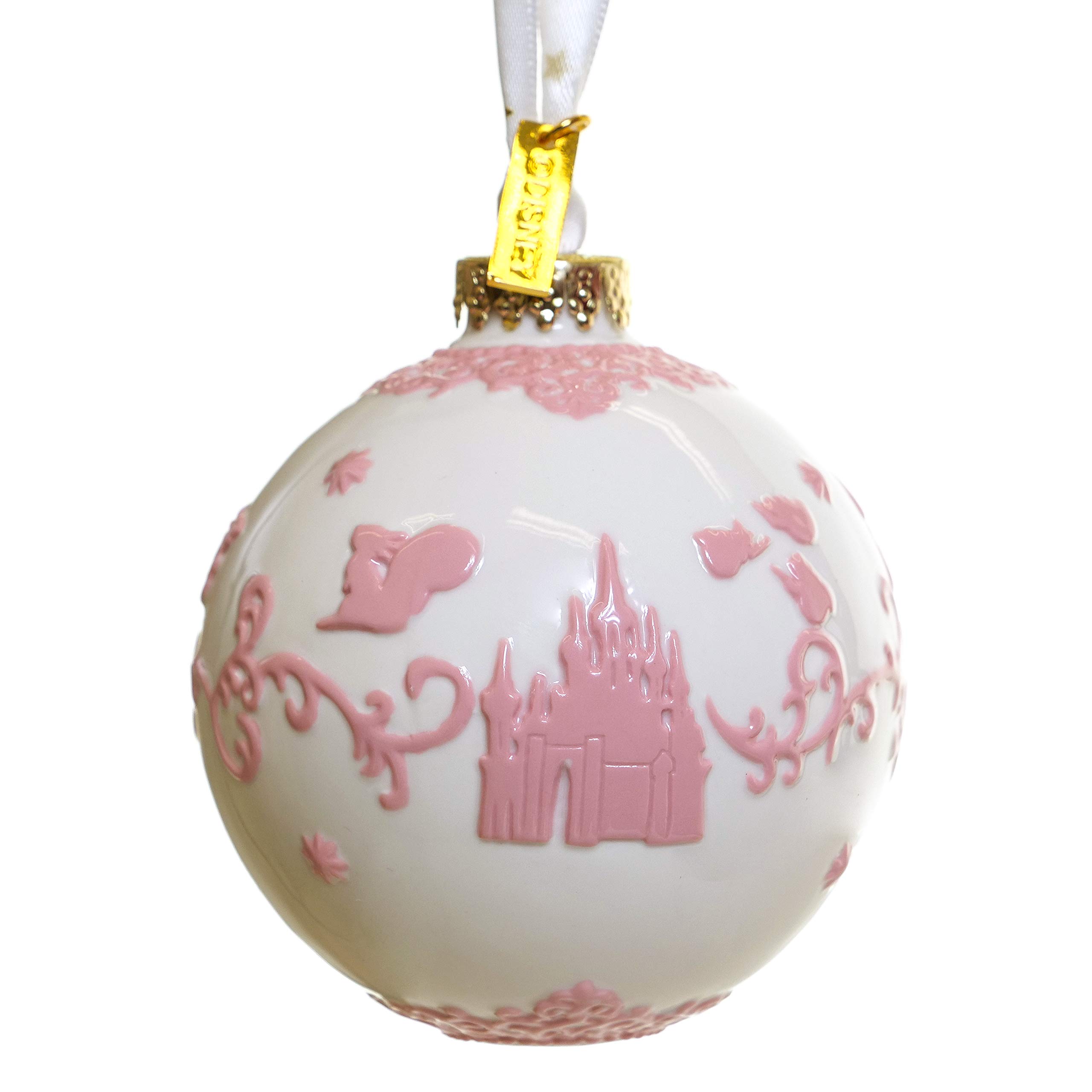 ENGLISH LADIES Sleeping Beauty Bauble - White Ornament